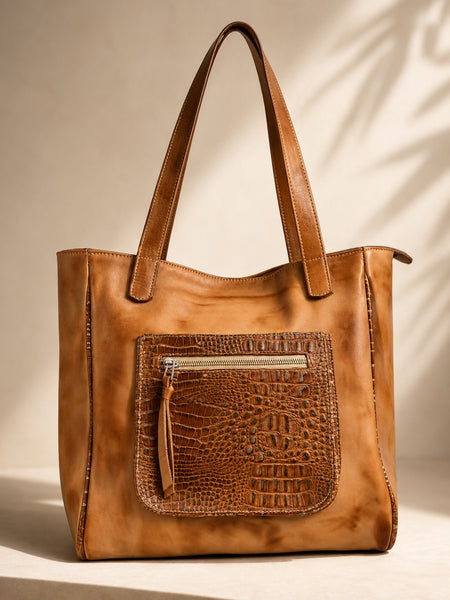 MAXI BOLSO LONDON color camel claro